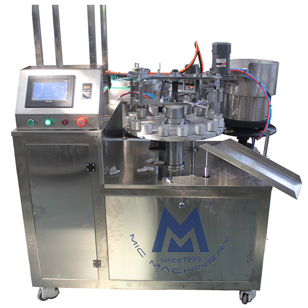 全自動(dòng)502膠水灌裝機(jī)旋蓋機(jī)